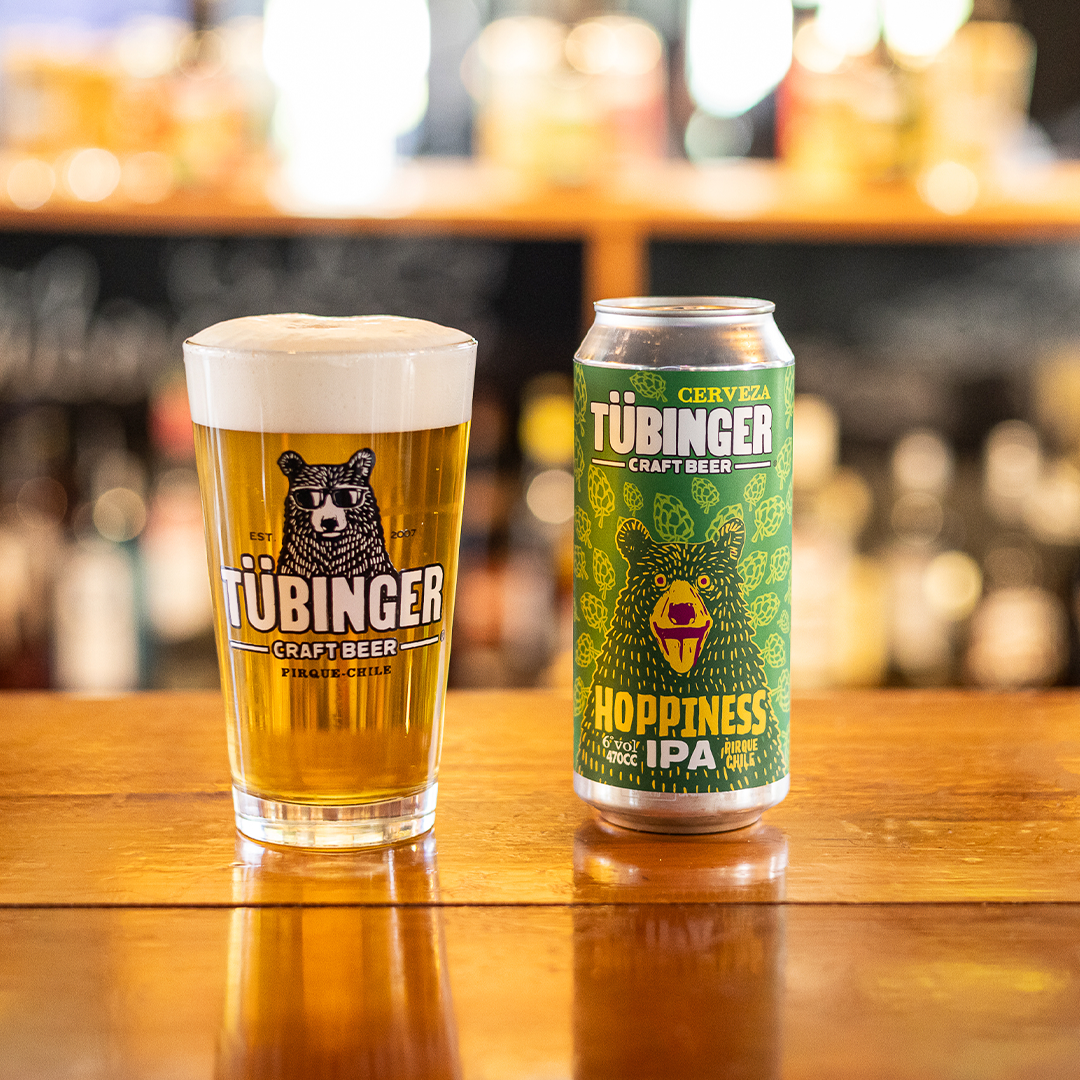 Cerveza Tübinger- Hoppiness IPA -Pack x8 Latas (470cc)