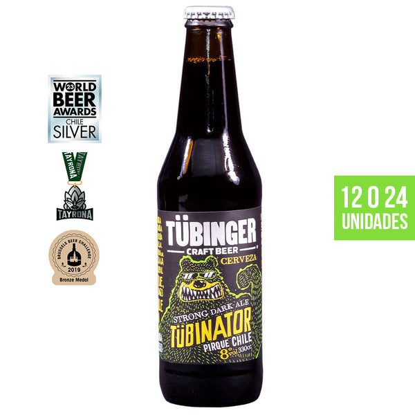 Cerveza Tübinger- Tübinator -Pack  24 Botellas (330cc)