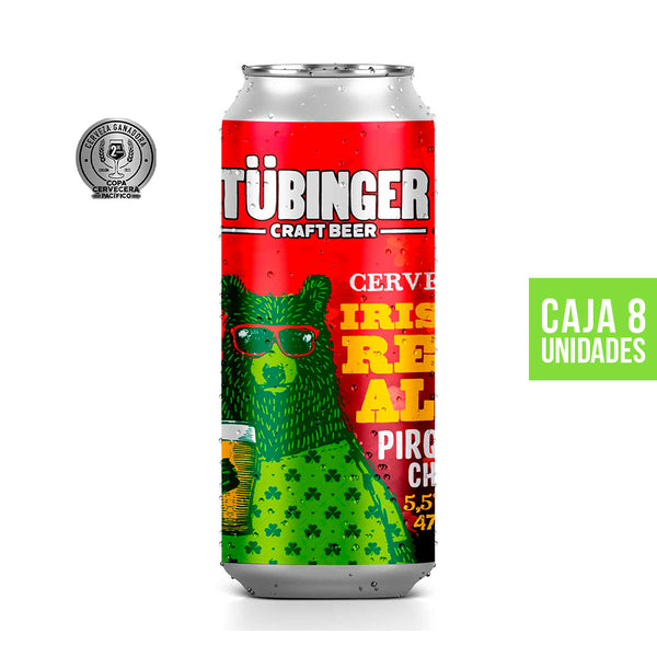 Cerveza Tübinger - Irish Red Ale -Pack x8 Latas (470cc)