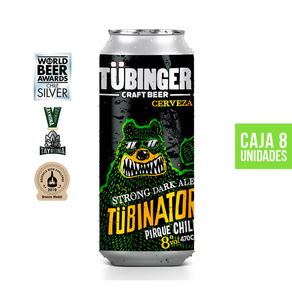 Cerveza Tübinger-Tübinator-Pack x8 Latas (470cc)